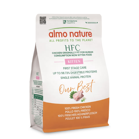 Almo Nature HFC Kitten Food - Fresh Chicken 1.2kg