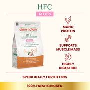 Almo Nature HFC Kitten Food - Fresh Chicken 1.2kg
