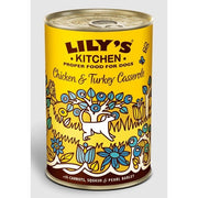[特價品] LILY'S KITCHEN 天然犬用主食罐 - 雞肉火雞鍋 400g