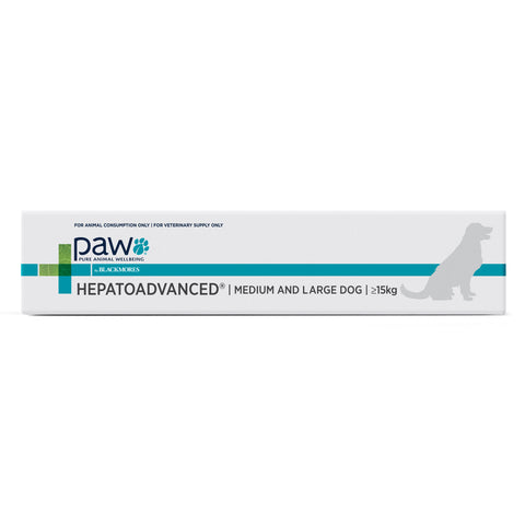 [特價品] Paw Hepatoadvanced 肝臟高效護理配方咀嚼片 Medium and Large Dogs Over 15kg (30 Tablets)