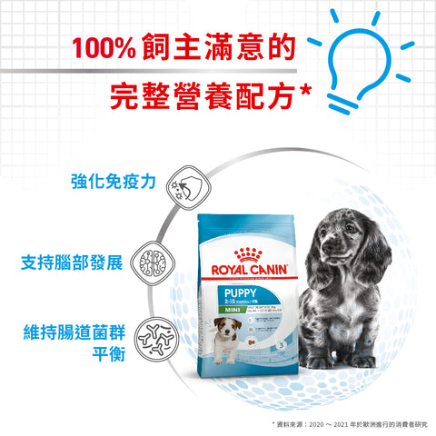 Royal Canin 法國皇家幼犬乾糧 - 小型幼犬營養配方 DOG MINI PUPPY DRY