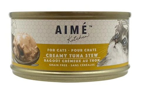 Aime Kitchen 啖啖肉補水系列 - 無穀物營養貓罐 - 吞拿魚濃湯 85g