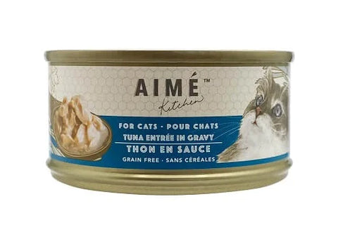 Aime Kitchen 啖啖肉補水系列 - 無穀物營養貓罐 - 鮮吞拿魚 85g