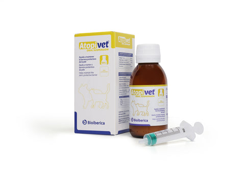 Atopivet‬‭ ‭口服皮膚修復營養補充劑 (120 mL/樽)  ‭Oral Suspension for Dogs & Cats (120 mL/bot)