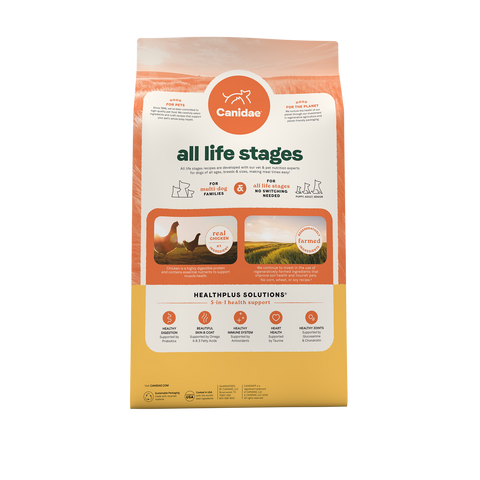 Canidae 美國咖比狗乾糧 - All Life Stages - 雞肉+原始穀物配方 / Dry Dog Food, Real Chicken & Ancient Grains Recipe