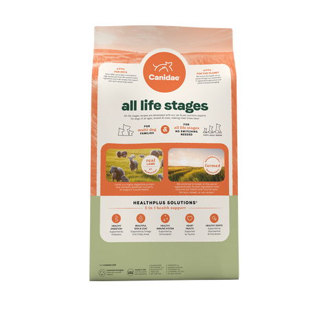 Canidae 美國咖比狗乾糧 - All Life Stages - 羊肉+原始穀物配方 / Dry Dog Food, Real Lamb & Ancient Grains Recipe