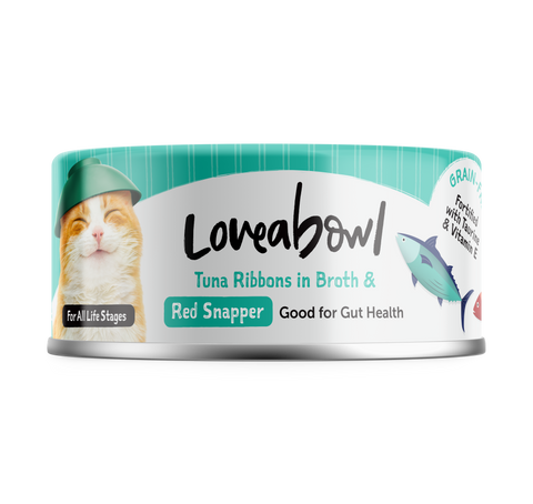 Loveabowl - 護毛吞拿魚紅鯛魚 70g