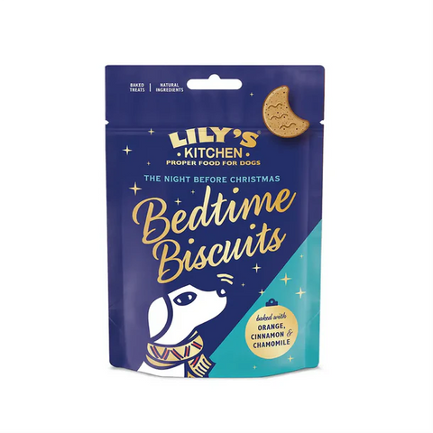 Lily's Kitchen - Christmas Bedtime Biscuit - 聖誕睡寶寶狗狗曲奇餅 80g