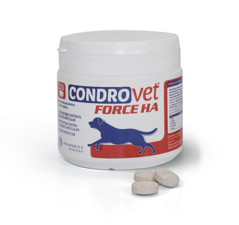 Condrovet® 關節營養補充咀嚼片 (80 /120粒裝)(小型及中型犬/大型犬隻適用) Condrovet® Force HA Palatable Tablets for Small & Medium Dogs / Large Dogs(80/ 120 tab/bot)