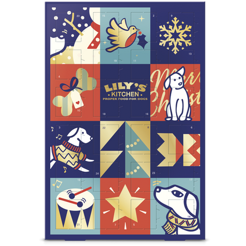 Lily's Kitchen - Advent Calendar for Dogs 聖誕倒數日曆 100g