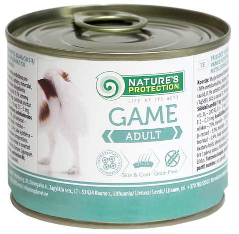 Nature's Protection - 成犬濕糧罐頭(鹿肉) 200g