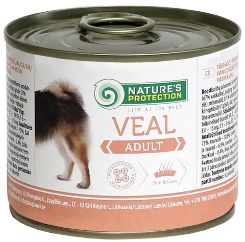 Nature's Protection - 成犬濕糧罐頭(牛肉) 200g