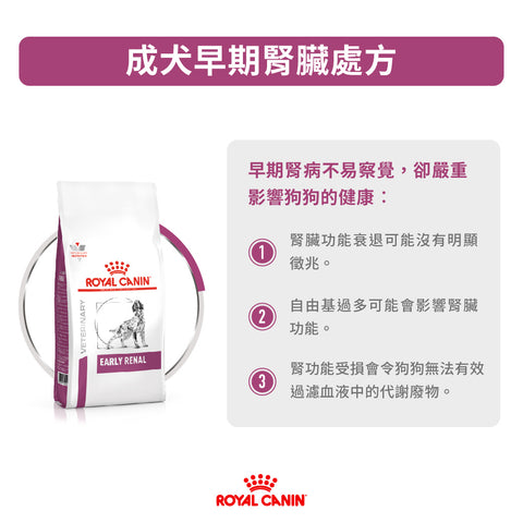 Royal Canin - 成犬早期腎臟處方糧 2kg / Canine "Early" Renal Dry Food 2kg