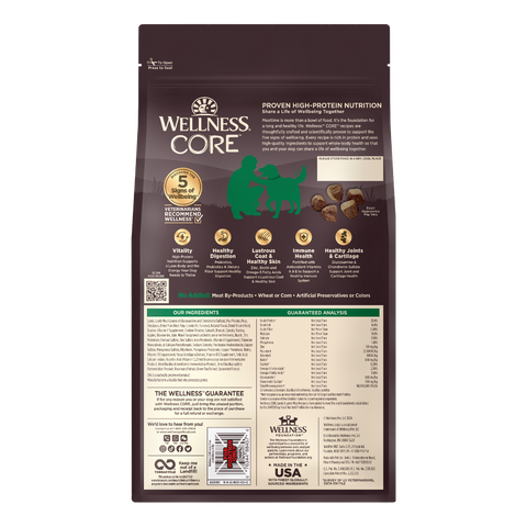 Wellness CORE 無穀物狗糧 - 羊肉