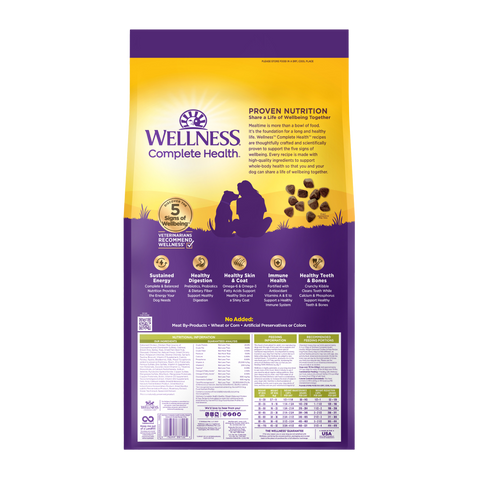Wellness Complete Adult Dog Dry Food - Weight Loss Formula