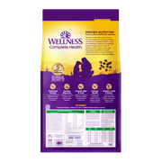 Wellness Complete Adult Dog Dry Food - Grain Free Lamb 24lb