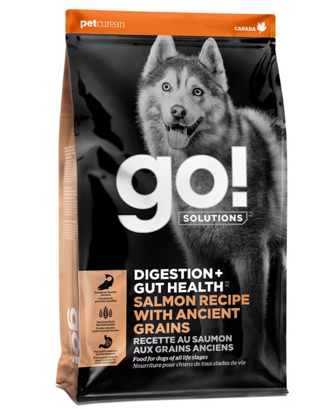 Go! SOLUTIONS Dog Dry Food - Vitality Nutrition Series - Grain-Free Chicken + Turkey + Duck Puppy Formula 22lbs
