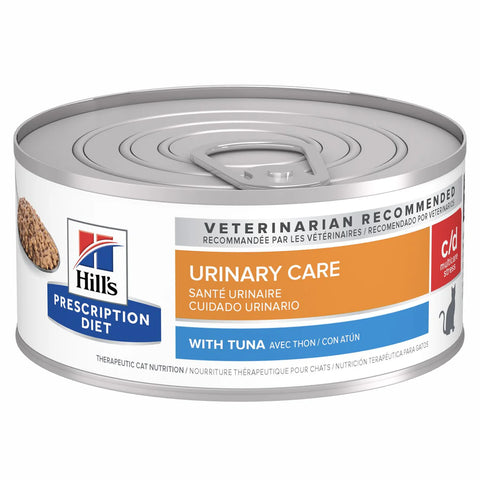 Hill's - C/D Stress 貓泌尿道減壓配方罐頭- 吞拿魚5.5oz / Feline c/d Multicare "Stress" Tuna Canned 5.5oz