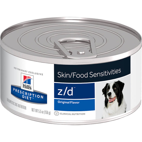 Hill's - Z/D 狗皮膚/食物敏感原味罐頭 5.5oz / Canine Z/D Ultra Skin/Food Sensitivities Original Flavor 5.5oz