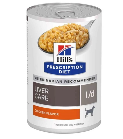 Hill's - 犬用I/D 肝臟系統護理護理處方罐頭(雞肉味) 13安士 Canine ID Liver Care Chicken Flavor 13oz