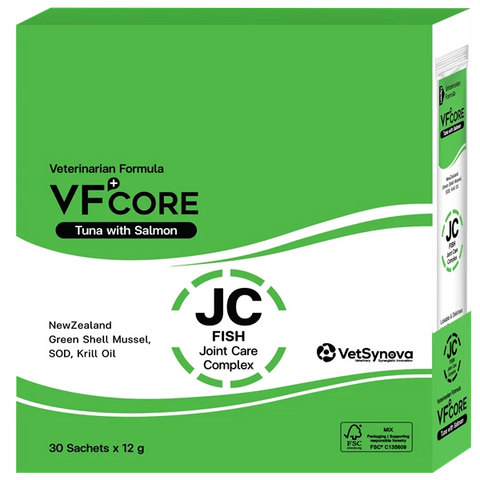 VF+Core 貓咪吞拿魚配三文魚肉泥 (關節補給) 一盒30包