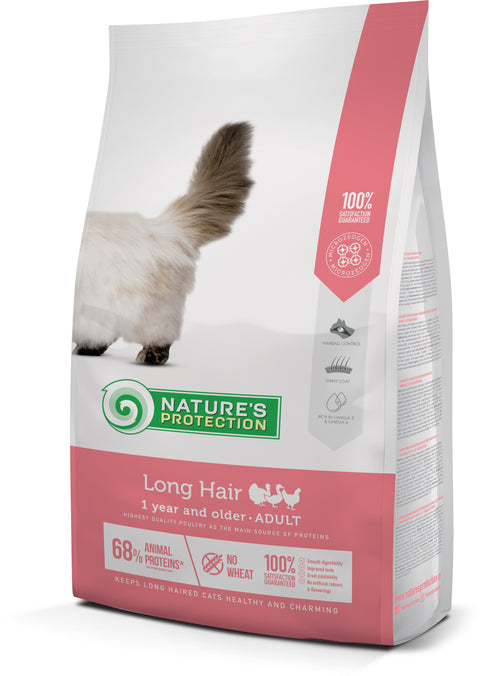 Nature's Protection - 成貓乾糧 長毛貓配方 / Long Hair