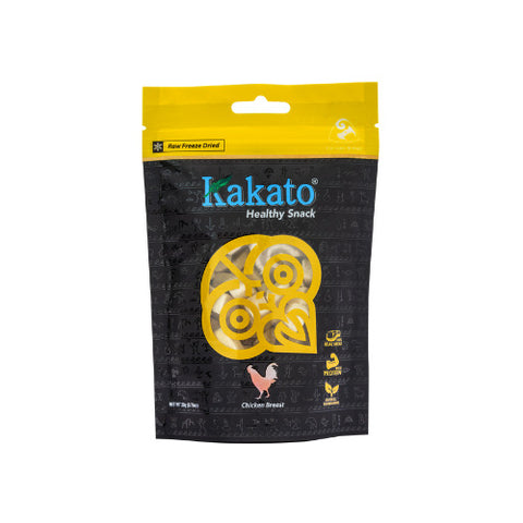 Kakato - 貓狗用純肉凍乾小食系列 - 凍乾雞胸肉粒 20G