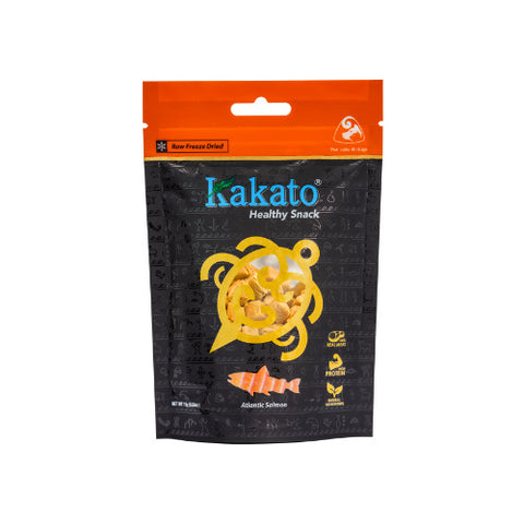 Kakato - 貓狗用純肉凍乾小食系列 - 凍乾大西洋三文魚 15G
