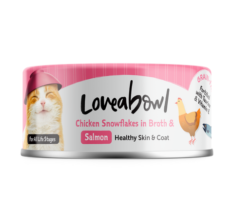 Loveabowl - 亮毛嫩雞三文魚 70g