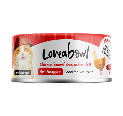Loveabowl- 健腸嫩雞紅鯛魚 70g