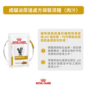 Royal Canin - 成貓泌尿道處方濕糧（肉汁）85g / Cat Urinary S/O Pouch 85g