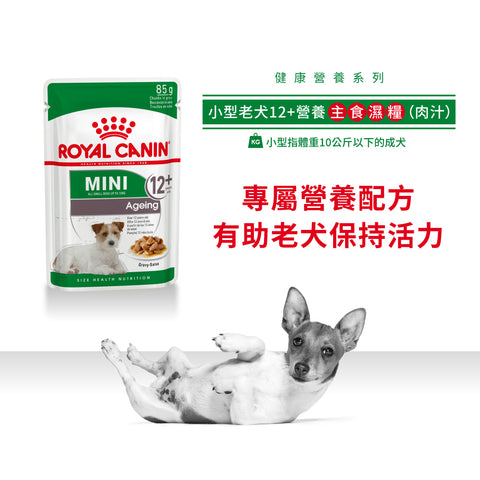 Royal Canin 法國皇家狗濕糧 - 小型老犬 12+ (肉汁) Mini Ageing 12+ (Gravy) 85g