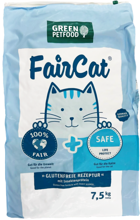 FairCat Safe 蟲蟲製 逆轉過敏貓糧 7.5kg