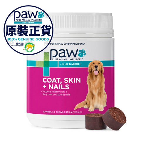 PAW - Coat, Skin And Nails Chew For Dogs 300g 毛髮、指甲及皮膚健康咀嚼片 300g