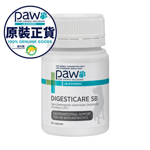 PAW - DigestiCare 小型犬腸道護理 30粒裝 (Digestive Supplement For Small Breed Dogs) 30 Capsules