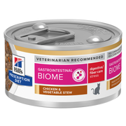 Hill's－貓GI Biome Stress健康腸菌叢配方（雞肉燉蔬菜味）2.9安士 / Feline Gastrointestinal Biome Stress Chicken Stew 2.9oz