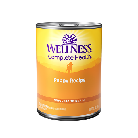 Wellness Puppy Canned Food - Complete Health - Puppy Growth Formula 12.5oz