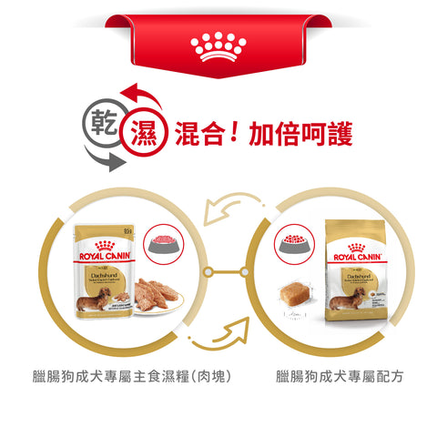 Royal Canin 法國皇家狗乾糧 - 臘腸狗成犬專屬配方 Dachshund Adult 1.5kg