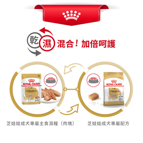 Royal Canin 法國皇家狗乾糧 - 芝娃娃成犬專屬配方 Chihuahua Adult