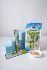Signature 7 - Nutri Delights Nutritious Minced Meat Snacks / Chicken + Flaxseed (Immune Enhancement) 15g x 4