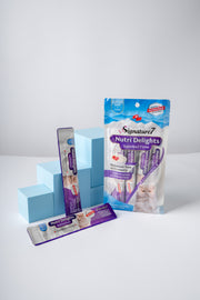Signature 7 - Nutri Delights Nutritious Meat Sauce Snacks / White Tuna + Cranberry (Urinary Care) 15g x 4