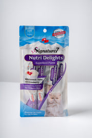 Signature 7 - Nutri Delights Nutritious Meat Sauce Snacks / White Tuna + Cranberry (Urinary Care) 15g x 4