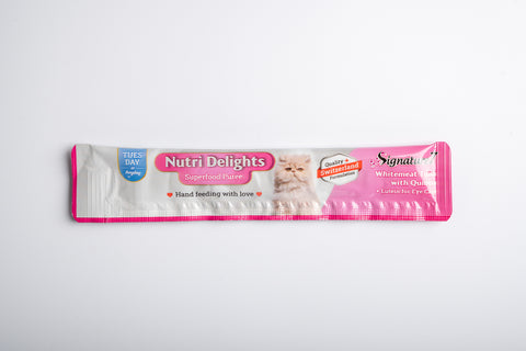 Signature 7 - Nutri Delights 營養肉泥唧唧醬小食 / 白肉吞拿魚+藜麥(眼睛護理) 15g x 4