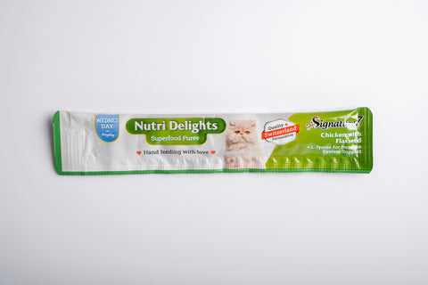 Signature 7 - Nutri Delights Nutritious Minced Meat Snacks / Chicken + Flaxseed (Immune Enhancement) 15g x 4