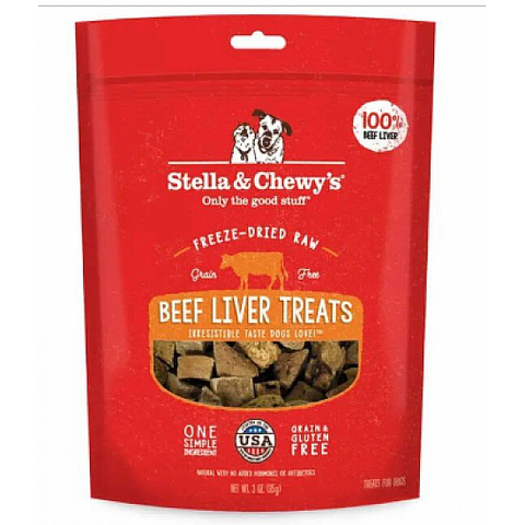 Stella & Chewy’s 單一材料-凍乾生內臟小食3oz [牛肝]