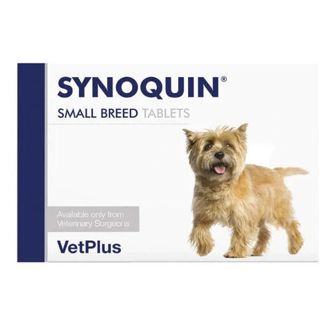 [特價品] VetPlus - Synoquin EFA - Tablets 狗用關節補充丸 (小型犬用可咀嚼補充丸, 90粒) (Supplement For Small Breed Dogs) < 10kg