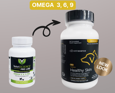 VetriScience - Omega 3,6,9 Fish Oil for Cats and Dogs 