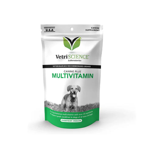 VetriScience - Canine Plus Multivitamin 30 Bite-Sized Chew 狗隻綜合營養功能可咀嚼小食