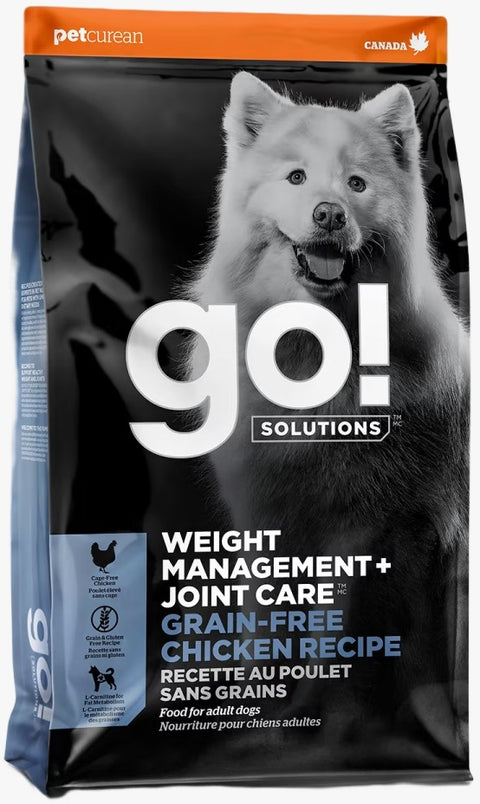 Go! SOLUTIONS Dog Dry Food - Vitality Nutrition Series - Grain-Free Chicken + Turkey + Duck Puppy Formula 22lbs