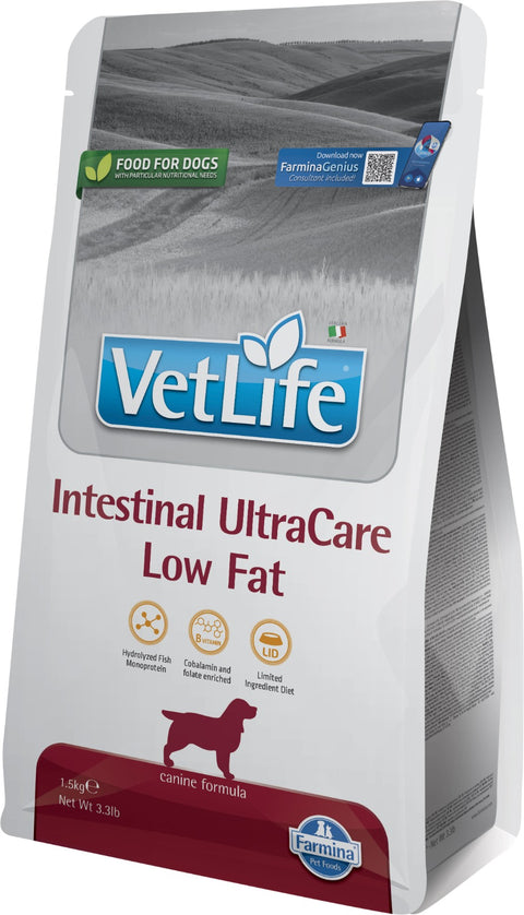 Farmina VetLife Prescription Diet - Intestinal Protection Low Fat Formula Dog Food 1.5kg